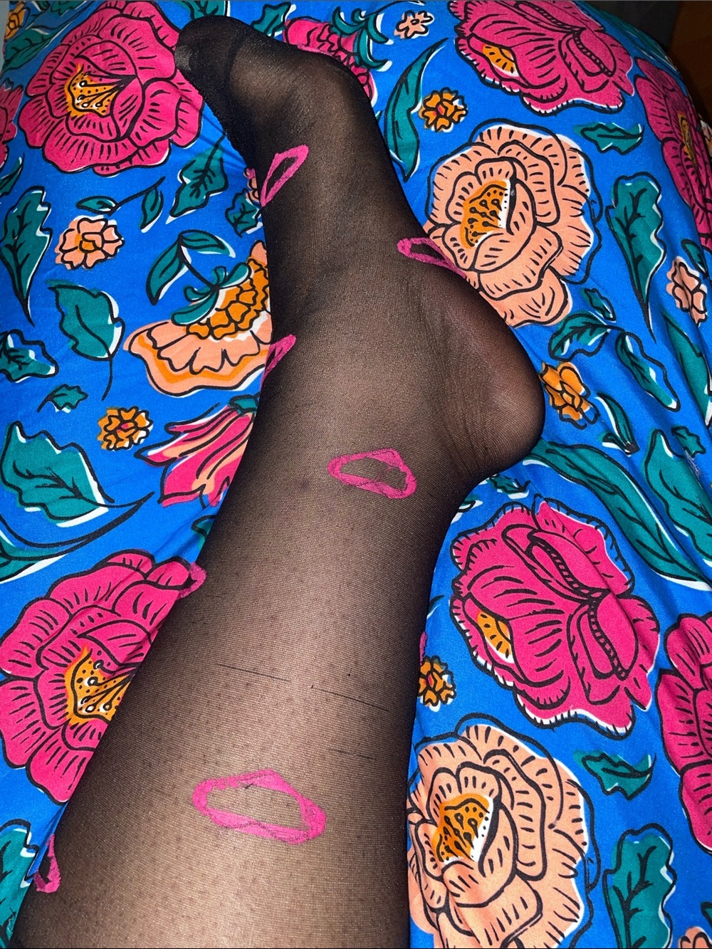 Nylon Knee hi- Well Worn